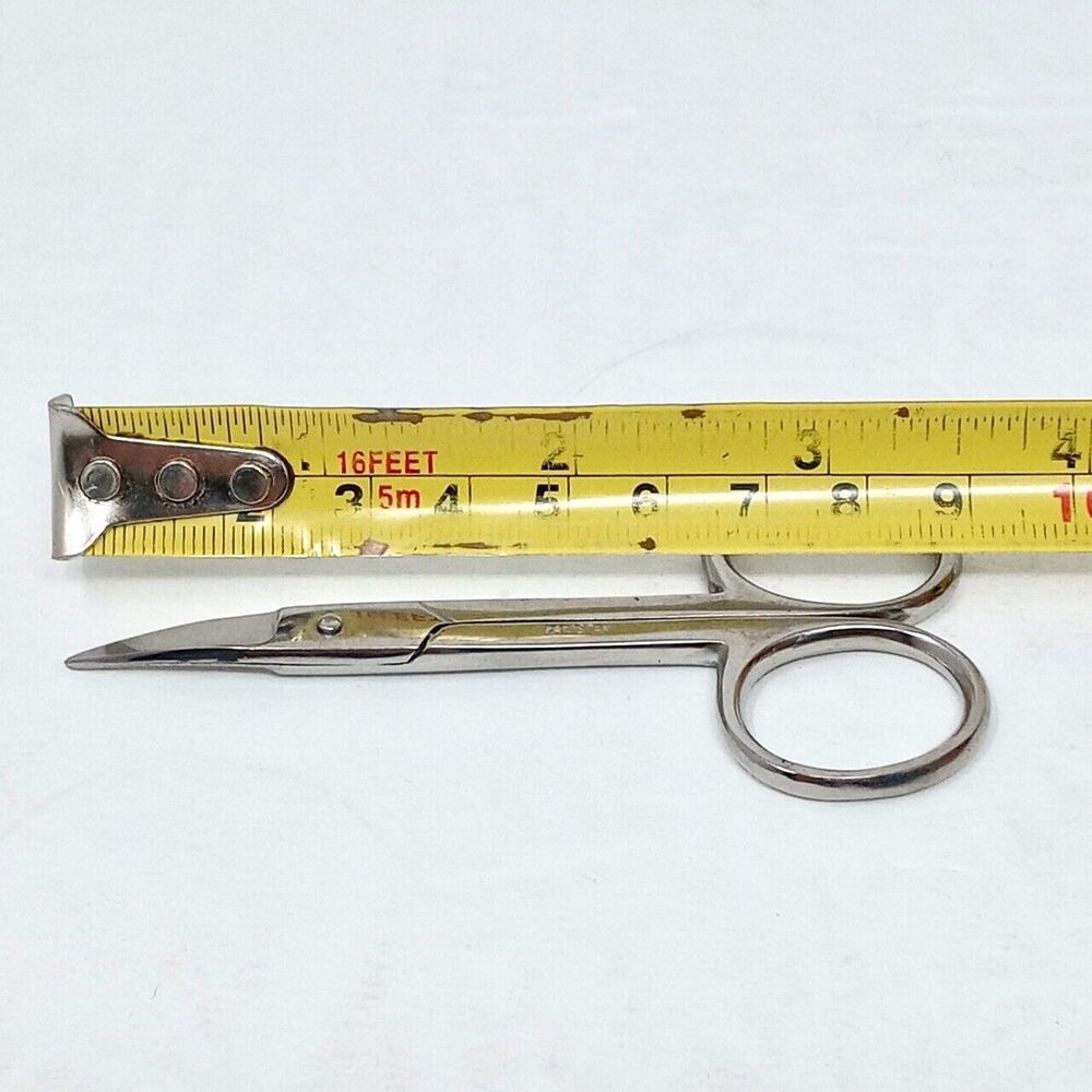 Vintage La Cross Curved Blade Stainless Nail Scissors - Lot of 16 - Picture 6 of 6